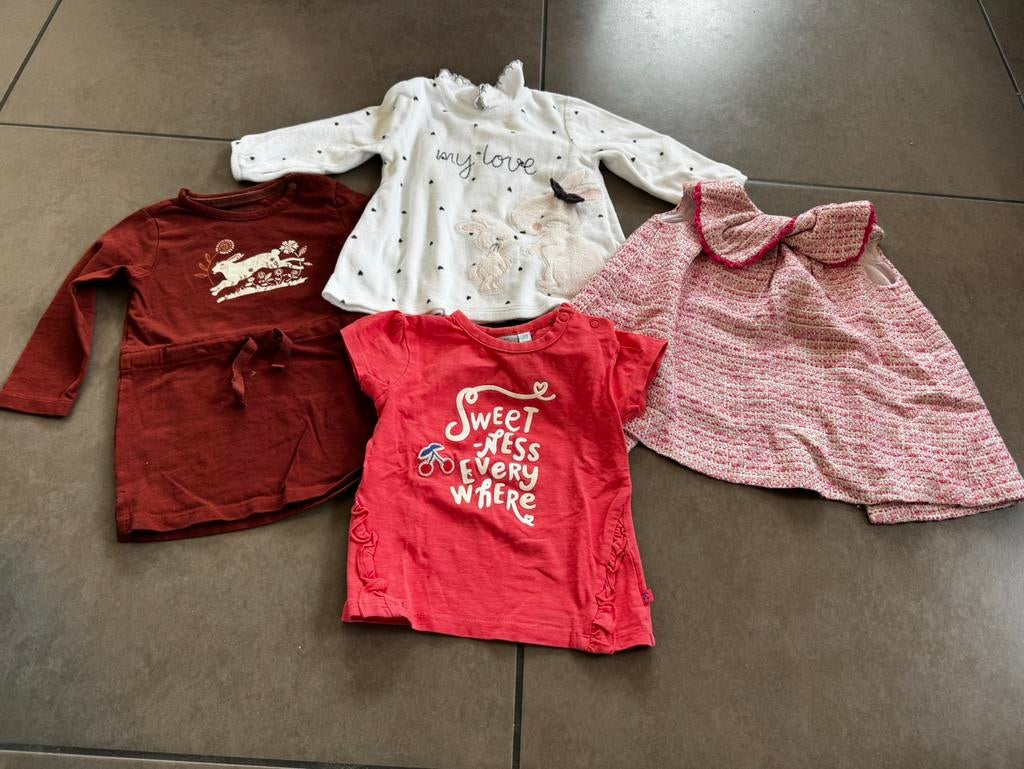 Pakket babykleding maat 74, Ophalen of Verzenden, Zo goed als nieuw, Maat 74