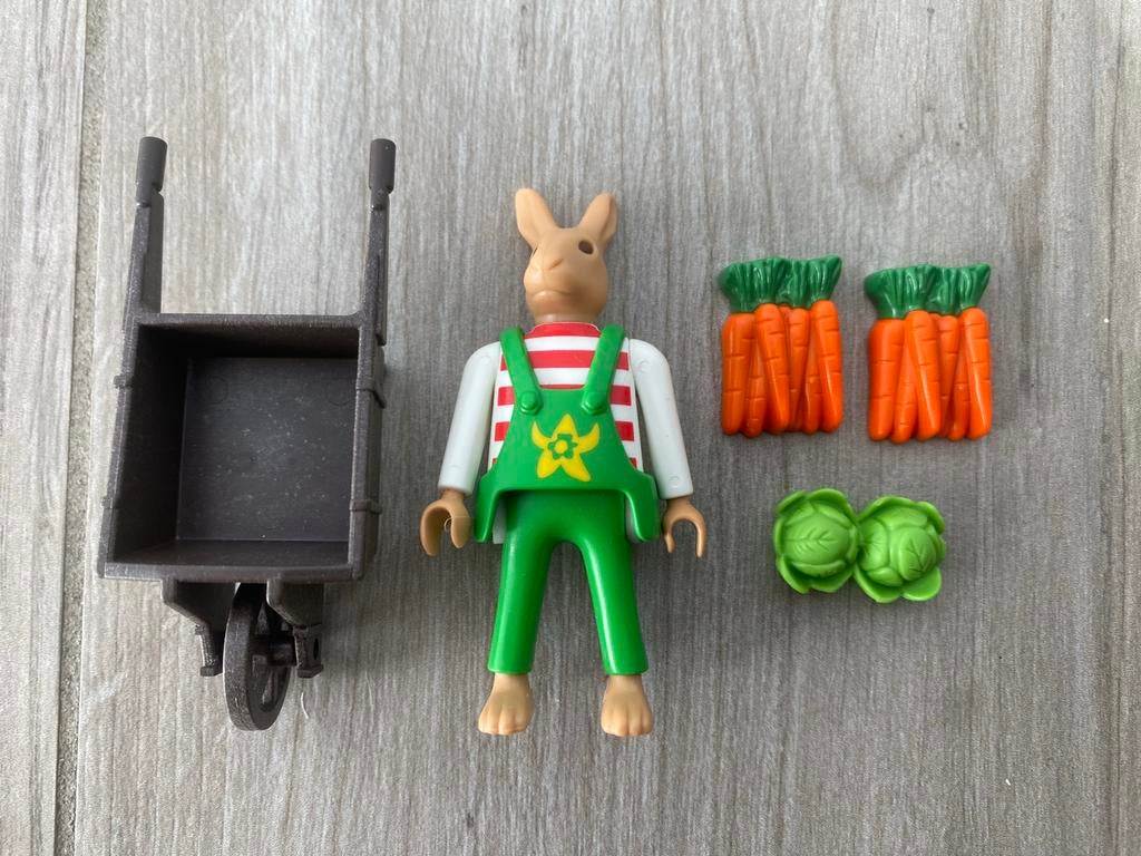 Playmobil paashaas met kruiwagen 4451, Ophalen of Verzenden, Zo goed als nieuw