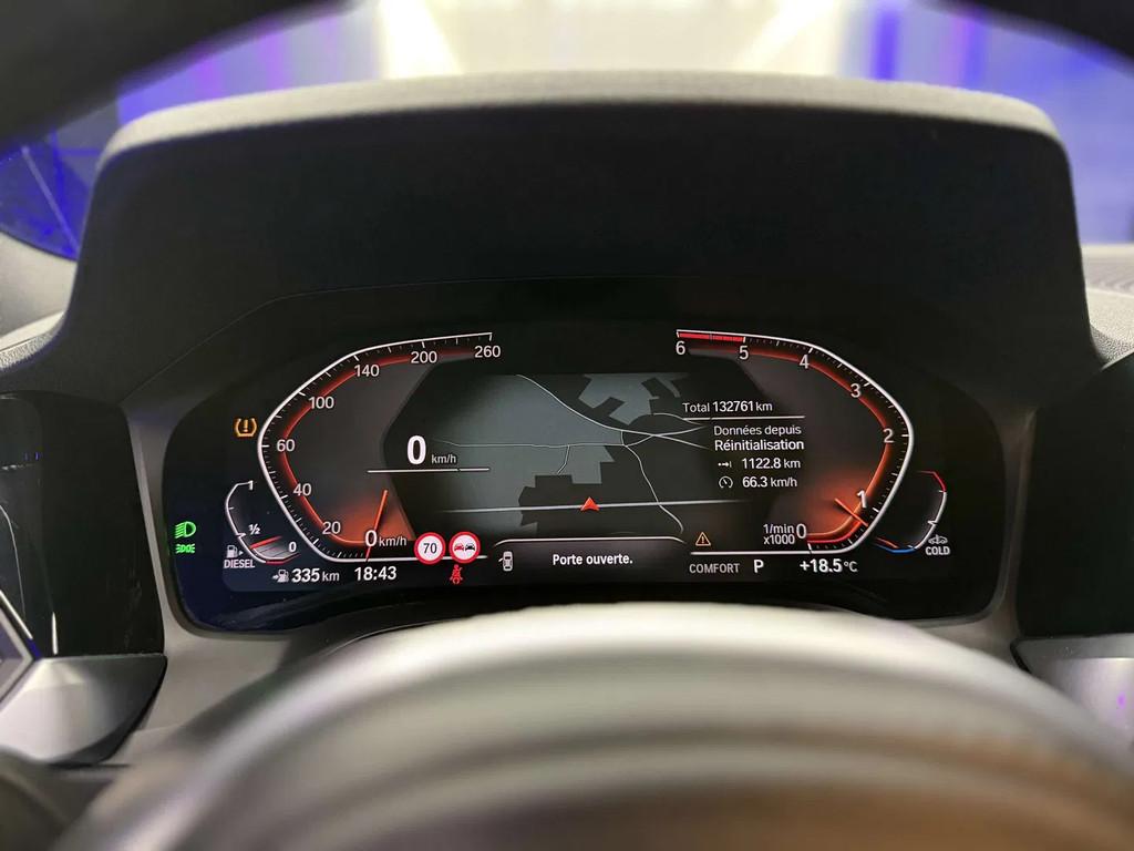 BMW 3 Serie 320 Touring 320 dA Pack M (automatique), Autos, Achat, Euro 6, Entreprise, Noir