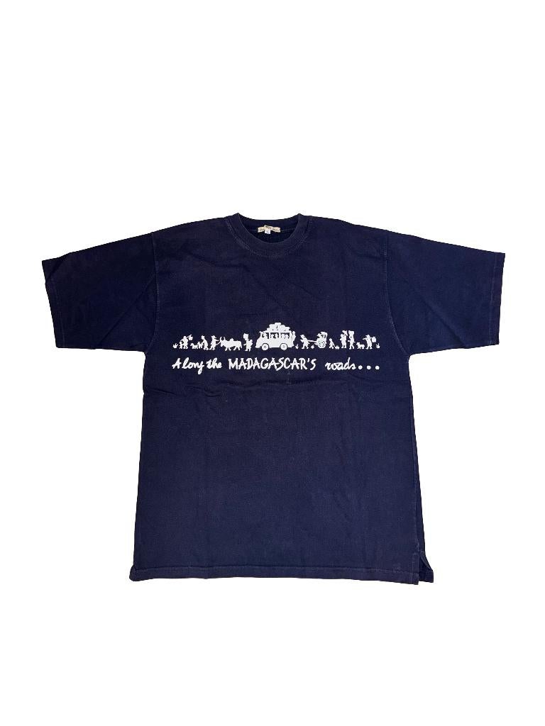 Vintage Kameleon T-Shirt, Kleding | Heren, T-shirts, Ophalen of Verzenden, Gedragen, Maat 56/58 (XL), Blauw