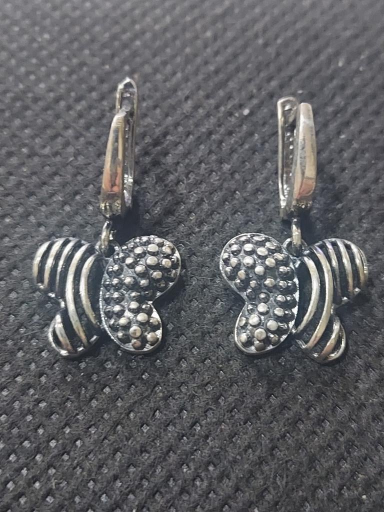 Nieuwe Zilveren Oorbellen, Bijoux, Sacs & Beauté, Boucles d'oreilles, Enlèvement ou Envoi, Neuf, Argent, Argent