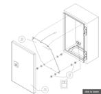 RITTAL wand schakelkast metaal 600x380x350 AE - nieuw, Ophalen, Nieuw