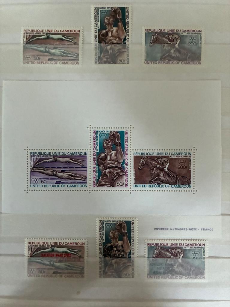 THEMA SPORT OLYMPISCH MUNCEN '72 XX POSTFRIS, Verzenden, Postfris, Sport