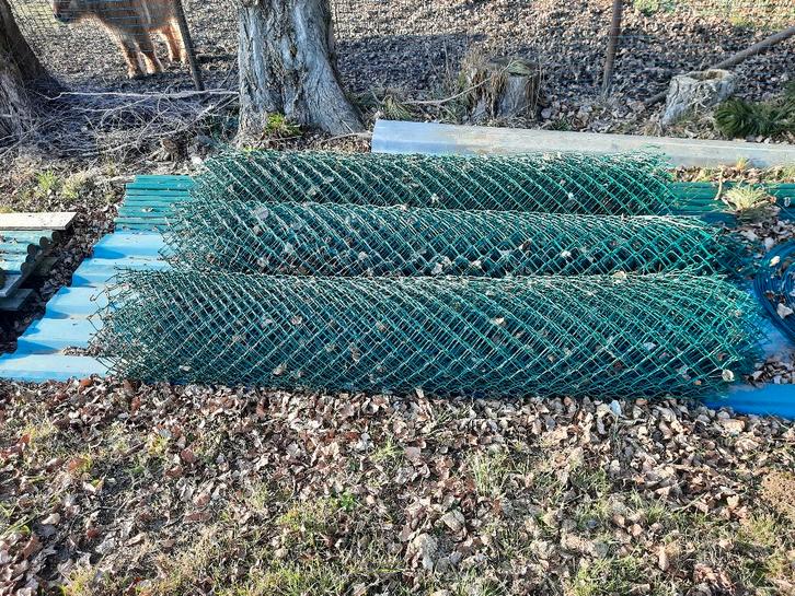 Tuinafsluiting, Tuin en Terras, Gaas en Draad, Gebruikt, Gaas, 20 meter of meer, Ophalen