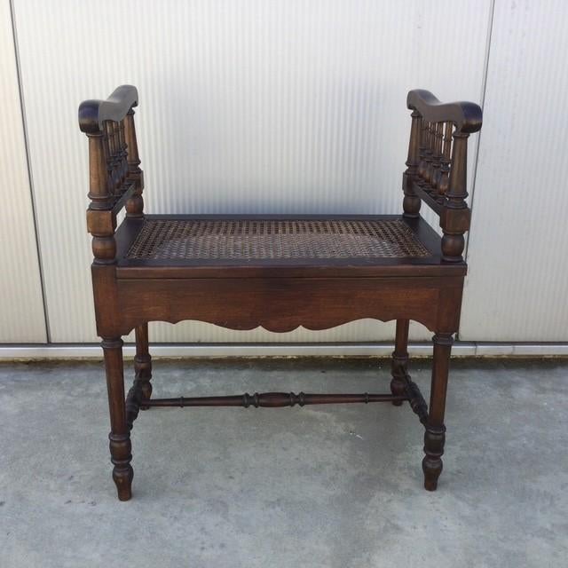 Oude houten bidet/bankje, Antiek en Kunst, Ophalen