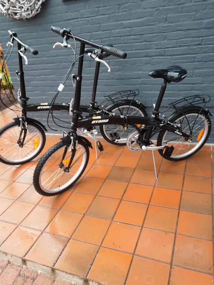 Vouwfietsen (2x), alu frame met 3 versnellingen (incl. tas), Vélos & Vélomoteurs, Vélos | Vélos pliables, Utilisé, Autres marques