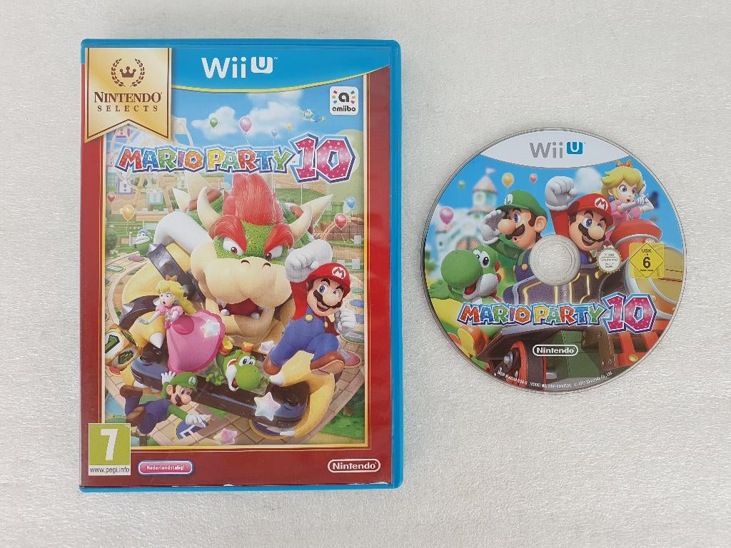 Nintendo Wii U: Mario Party 10, Ophalen of Verzenden, Gebruikt