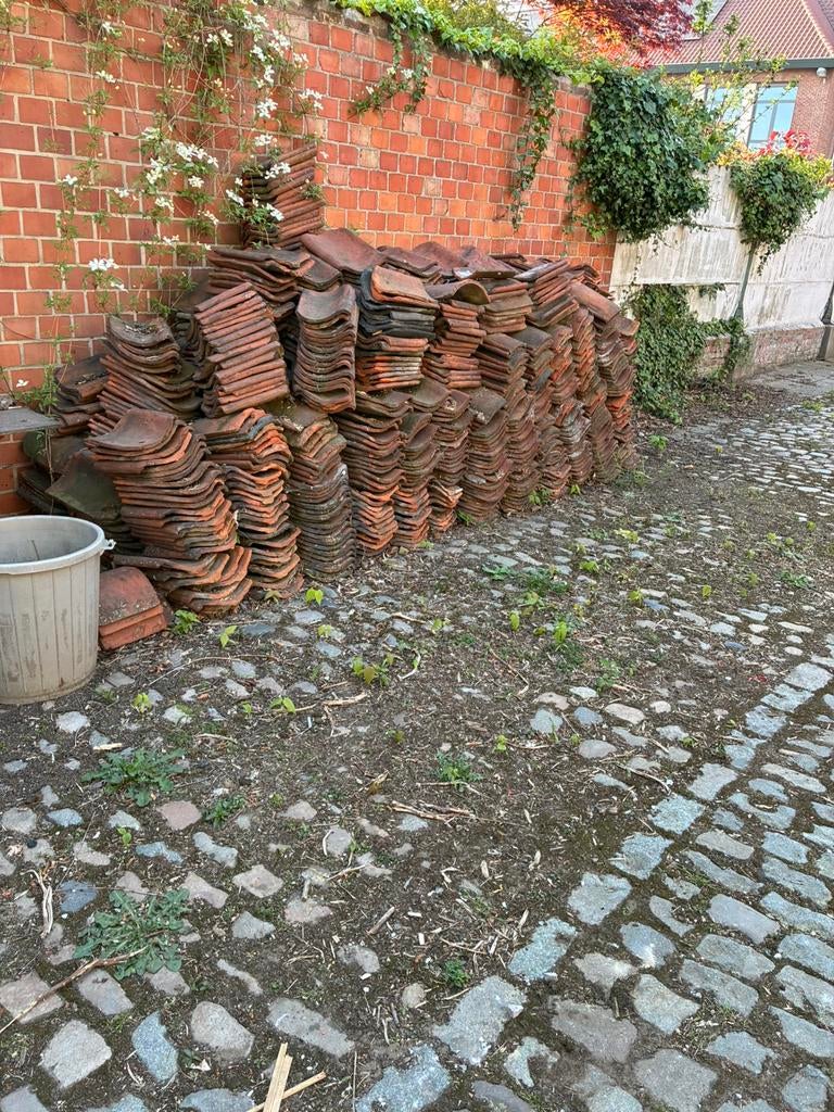 Boomse pannen, Doe-het-zelf en Bouw, Ophalen, Gebruikt, Steen of Klei, 15 m² of meer