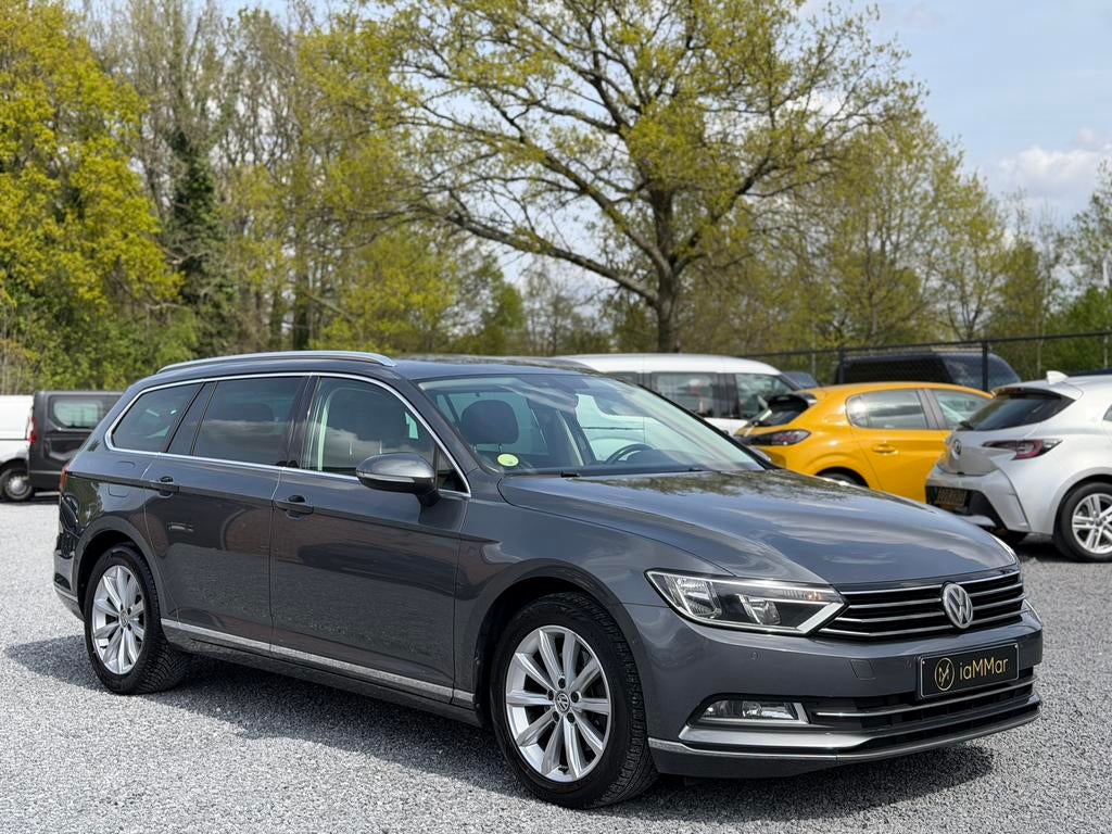 VW PASSAT - AUTOMAAT - FULL OPTION, Autos, Volkswagen, Cuir, Argent ou Gris, Achat, Euro 6