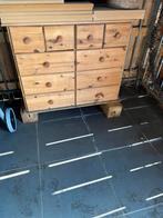 Grenen kast, Huis en Inrichting, Ophalen, Minder dan 50 cm, Gebruikt, 5 laden of meer