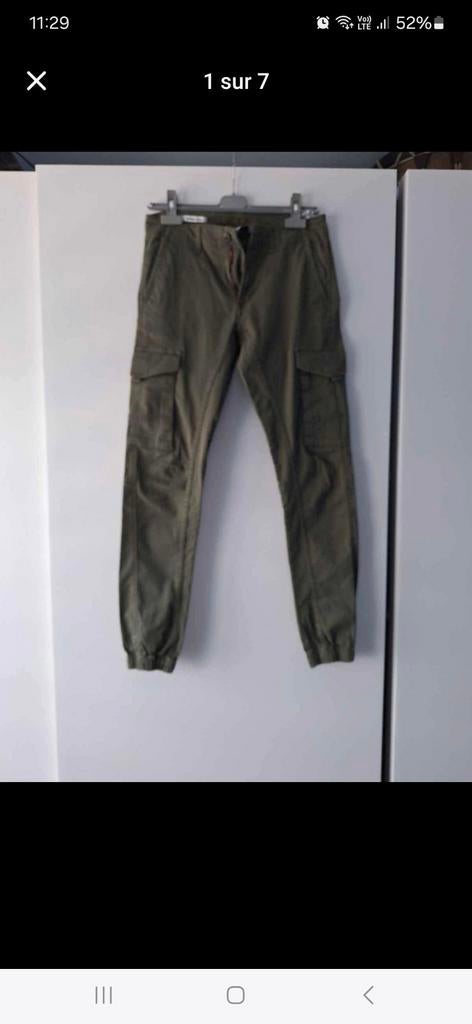 Pantalon cargo jack et jones homme, Autres couleurs, W32 (confection 46) ou plus petit, Enlèvement, Jack Jones