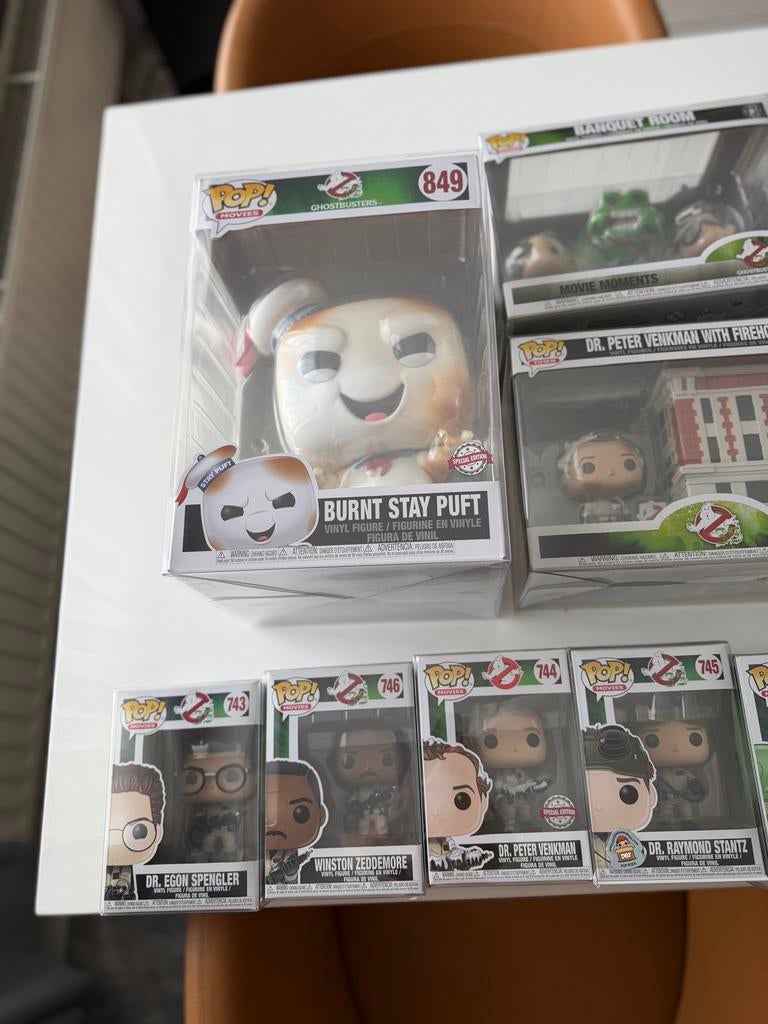 Funko pop Ghostbusters 1 et 2  toutes avec protection, Collections, Jouets miniatures, Enlèvement, Comme neuf
