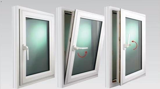 Uitbevoorrading van PVC-kozijnen en deuren grote voorraad, Doe-het-zelf en Bouw, Raamkozijnen en Schuifdeuren, Nieuw, Raamkozijn