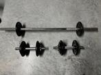 Gewichten Dunlop bar dumbell, Ophalen, Gebruikt