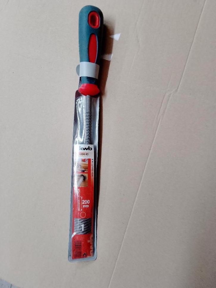 Houtrasp rond met soft grip, Bricolage & Construction, Bricolage & Rénovation Autre, Neuf, Enlèvement ou Envoi