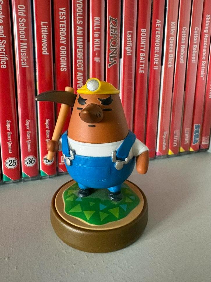 Amiibo Resetti (Animal Crossing), Games en Spelcomputers, Games | Nintendo Switch, Zo goed als nieuw, Ophalen of Verzenden