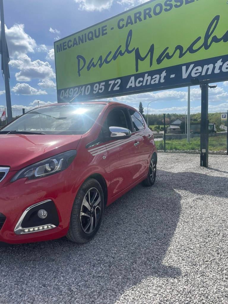 Peugeot 108 (bj 2017), Auto's, Peugeot, 4 zetels, Gebruikt, Zwart, Handgeschakeld