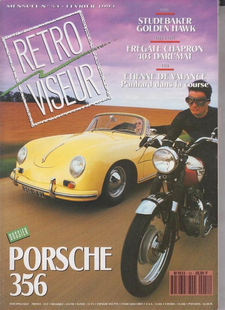 Automobile Porsche 356 voiture de collection, Livres, Autos | Brochures & Magazines, Utilisé, Porsche, Envoi