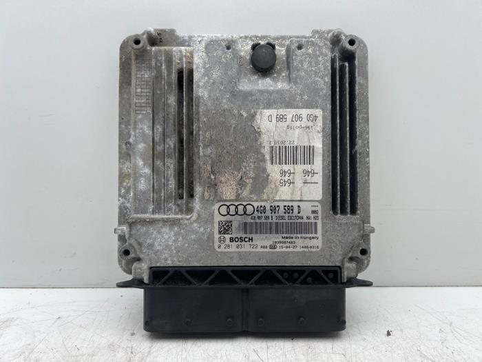 Ordinateur gestion moteur d'un Audi A6, Autos : Pièces & Accessoires, Électronique & Câbles, Audi, Utilisé, 3 mois de garantie