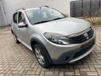 Dacia Sandero Stepway 1.6i Benzine 2010 - 20 000 KM AIRCO, Stof, Zwart, 5 deurs, Particulier