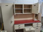 Vintage keukenkast + bijhorende tafel, Ophalen, Gebruikt