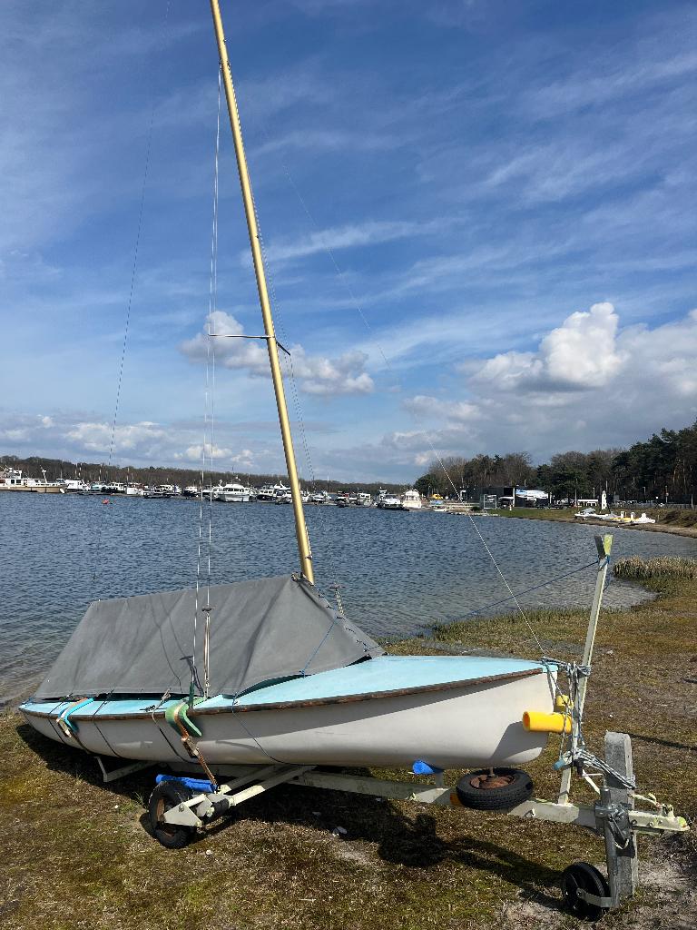 470 zeilboot, vaarklaar met toebehoren, Watersport en Boten, Ophalen, Geen motor, Gebruikt, Overige brandstoffen