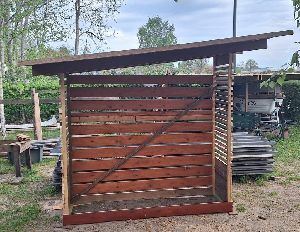 Houtopslag - Afdakje - schuurtje, Tuin en Terras, Ophalen