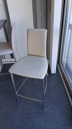 Barkruk, Huis en Inrichting, Ophalen, Wit, Kunststof, Drie