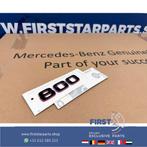 BRABUS 800 ROCKET STICKER LETTERS ZWART / ROOD LOGO ACHTERKL, Arrière, Utilisé, -, -