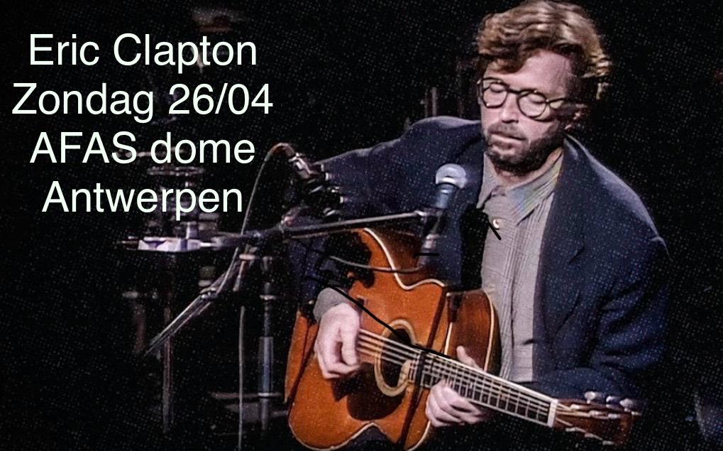 Tickets Eric Clapton, Diversen, Ophalen, Nieuw