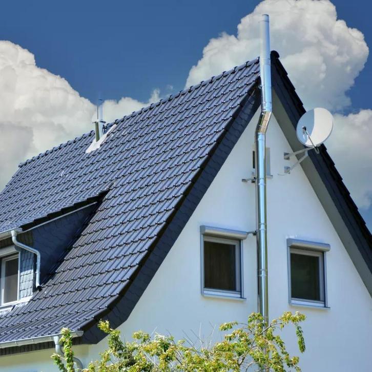 Cheminée inox, Maison & Meubles, Poêles, Neuf, Enlèvement