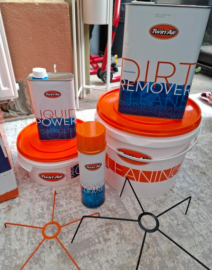 Twin Air luchtfilter reiniger set, Motos, Accessoires | Produits d'entretien, Enlèvement