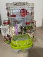 Cage a hamster (nain), Animaux & Accessoires, Enlèvement, Comme neuf, Cage, Hamster