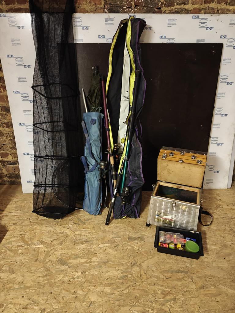 Visgerief voor Forel, Ophalen, Gebruikt