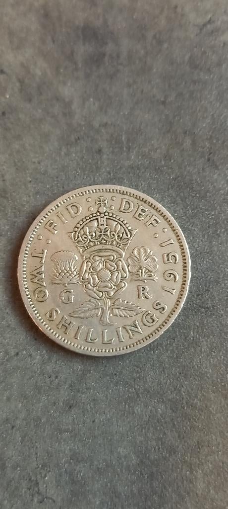 pièce de deux shillings britannique de 1951, Ophalen, Overige landen