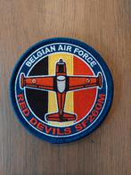 Patch Red Devils SF260M de l'armée de l'air belge, Collections, Objets militaires | Général, Envoi, Armée de l'air, Emblème ou Badge