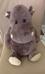 Grote zachte leuke knuffel nijlpaard, Ophalen of Verzenden, Zo goed als nieuw, Overige typen