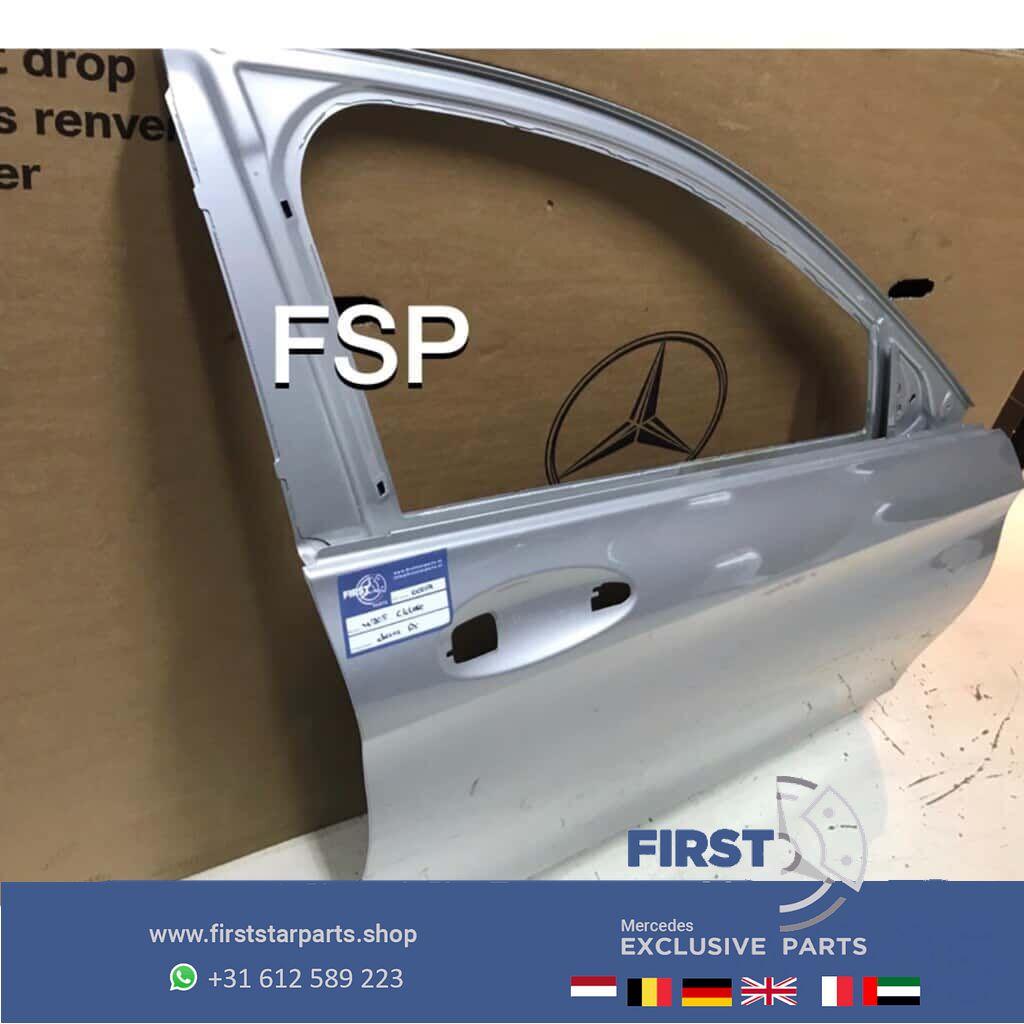 W205 deur rechtsvoor Mercedes C Klasse zilvergrijs portier r, Gebruikt, -, Deur, Ophalen of Verzenden