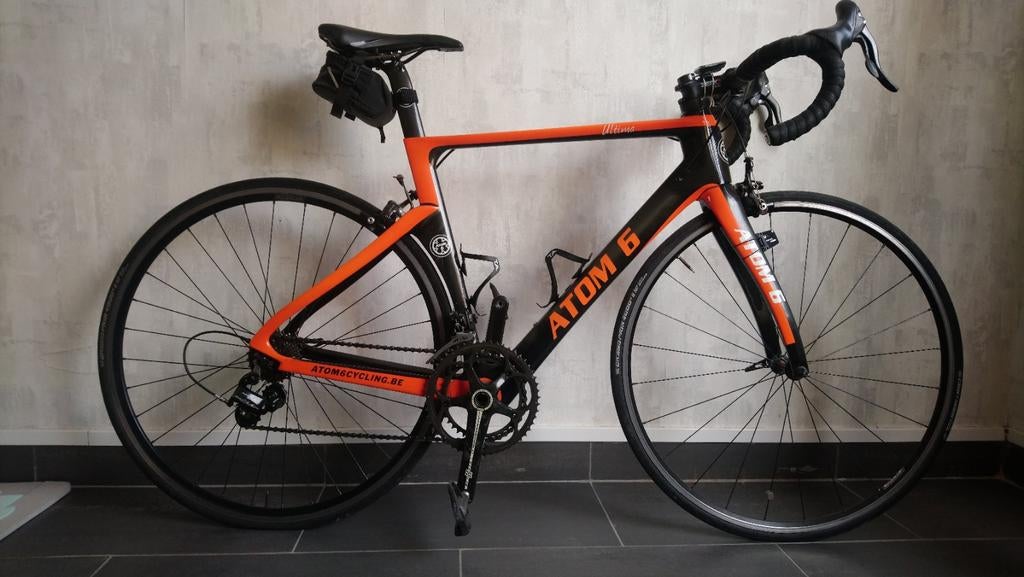Racefiets Atom 6, Fietsen en Brommers, Ophalen, Carbon