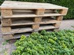 5 europaletten, Doe-het-zelf en Bouw, Hout en Planken, Ophalen, Gebruikt, Pallet