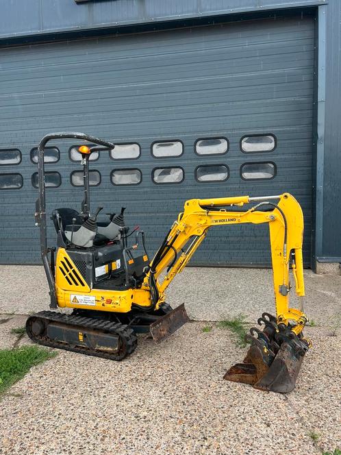 New holland 9SR minigraver (servo), Zakelijke goederen, Machines en Bouw | Kranen en Graafmachines, Ophalen