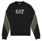 Pull EA7 EMPORIO ARMANI Sweater Sweatshirt - Authentique, Noir, Porté, Taille 46 (S) ou plus petite, Armani