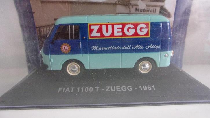 FIAT 1100T "ZUEGG" 1961.1/43 NEUVE SCELLEE, Hobby en Vrije tijd, Modelauto's | 1:43, Nieuw, Auto, Overige merken, Ophalen of Verzenden