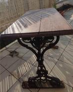 Table ancienne de machine à coudre en fonte et bois, Ophalen, Minder dan 50 cm, Gebruikt, 50 tot 100 cm