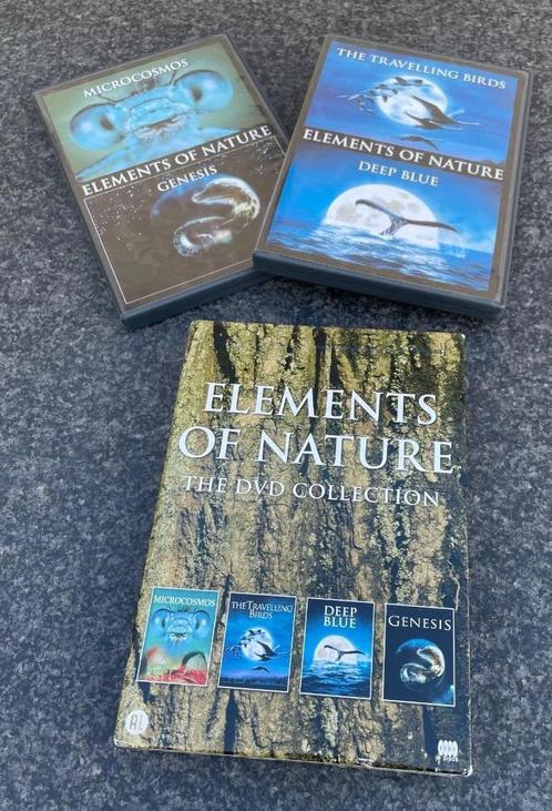 DVD'S Elements of Nature collection aan spotprijs!, Cd's en Dvd's, Dvd's | Documentaire en Educatief, Zo goed als nieuw, Natuur