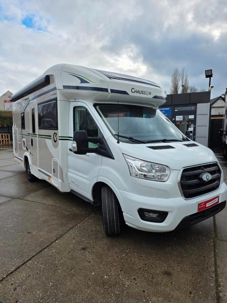 Chausson 660 titanium ultimate 170pk automaat 10/2023 7500km, Caravans en Kamperen, Mobilhomes, Bedrijf, tot en met 4, Half-integraal