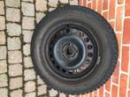 Winterbanden Dunlop3D 195/R15 op velg 4x100, Auto-onderdelen, Banden en Velgen, Ophalen, Gebruikt, 15 inch, Velg(en)