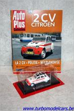 Citroën La 2cv Politie NL 1/43 Eligor Auto Plus Collection, Autres marques, Voiture, Enlèvement ou Envoi, Neuf