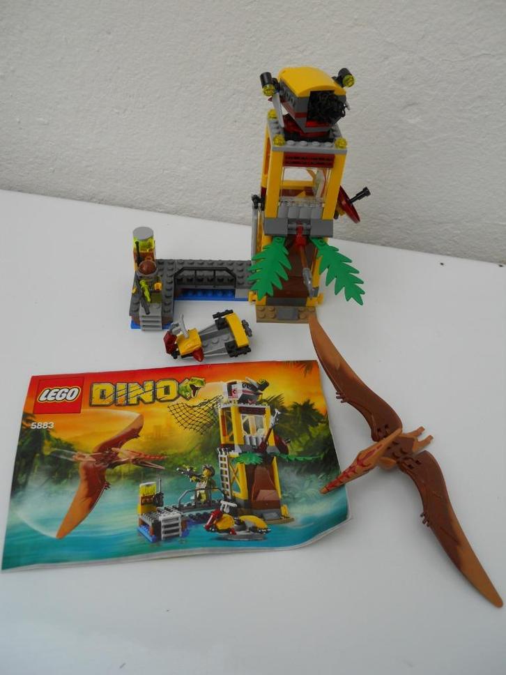 LEGO Dino 5883 Pteranodon DINOSAURUstoren, Kinderen en Baby's, Speelgoed | Duplo en Lego, Zo goed als nieuw, Lego, Complete set