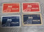 Palm verschillende speelkaarten 9 stuks, Verzamelen, Biermerken, Ophalen of Verzenden, Zo goed als nieuw, Palm